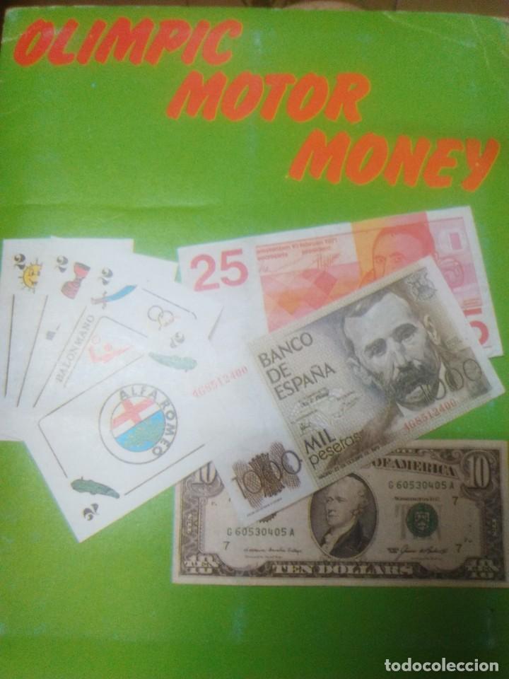 Coleccionismo &Aacute;lbum: OLIMPIC MOTOR MONEY , CROMO BILLETES, COMPLETO, TELEKITOS, 1986