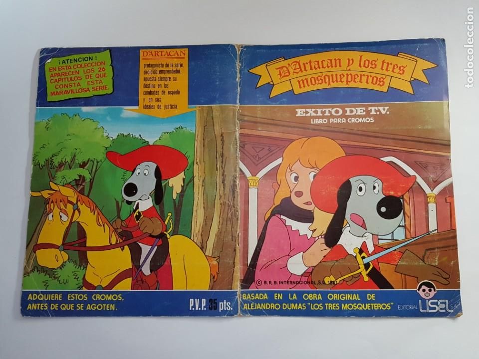 Collectable Albums: LISEL - D ARTACAN Y LOS TRES MOSQUEPERROS - ALBUM CROMOS COMPLETO