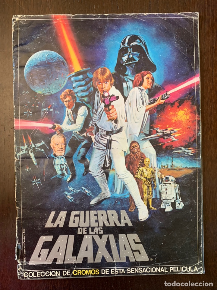 Coleccionismo &Aacute;lbum: La Guerra de las Galaxias &aacute;lbum Pacosa dos 1977 completo 187 cromos