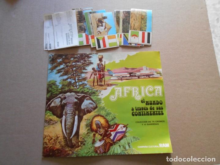 Coleccionismo &Aacute;lbum: album de cromos de africa el mundo a travez de sus continentes