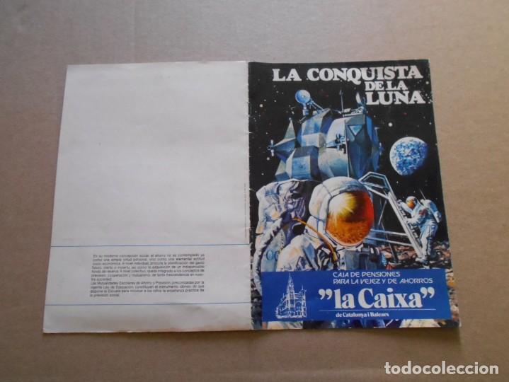 Coleccionismo &Aacute;lbum: album de cromos de la conquista de la luna impecable