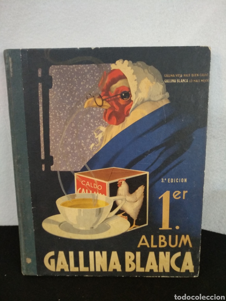 Collectable Albums: &Aacute;lbum de cromos 1er &aacute;lbum gallina blanca, completo