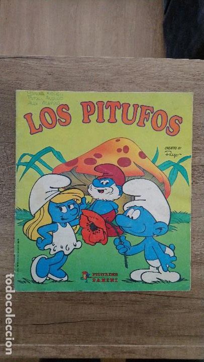 Coleccionismo &aacute;lbum: los pitufos, panini. - Foto 1