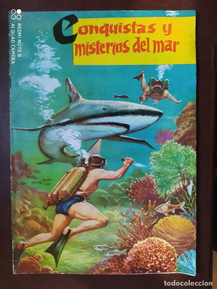 Coleccionismo &aacute;lbum: CONQUISTAS Y MISTERIOS DEL MAR. COMPLETO - Foto 1
