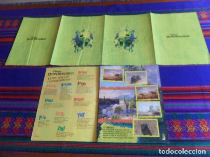Coleccionismo &aacute;lbum: DINOSAURIO COMPLETO CON P&Oacute;STER. DISNEY. PANINI. - Foto 2