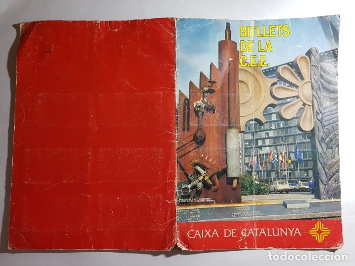 Collectionnisme Album: CAIXA DE CATALUNYA - BILLETS DE LA C.E.E. - ALBUM COMPLETO