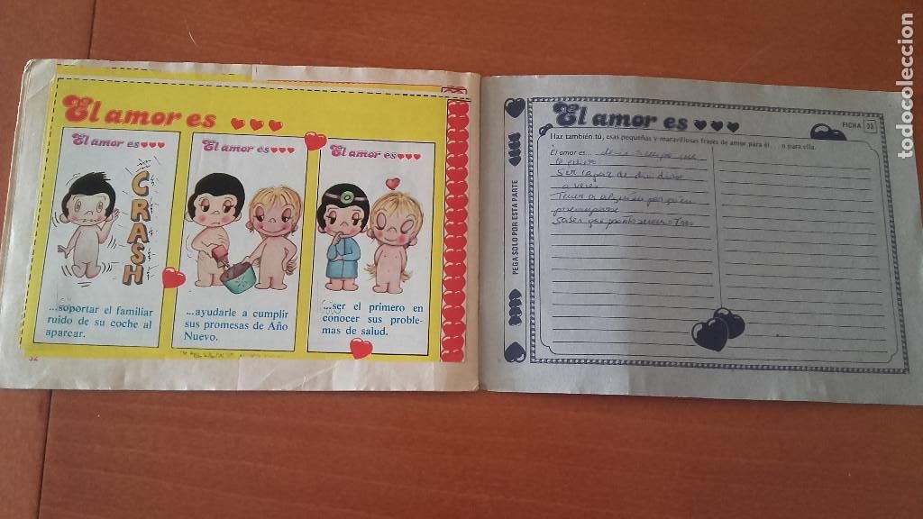 Coleccionismo &aacute;lbum: El Libro del amor completo Obsequio SUPER POP - Foto 4