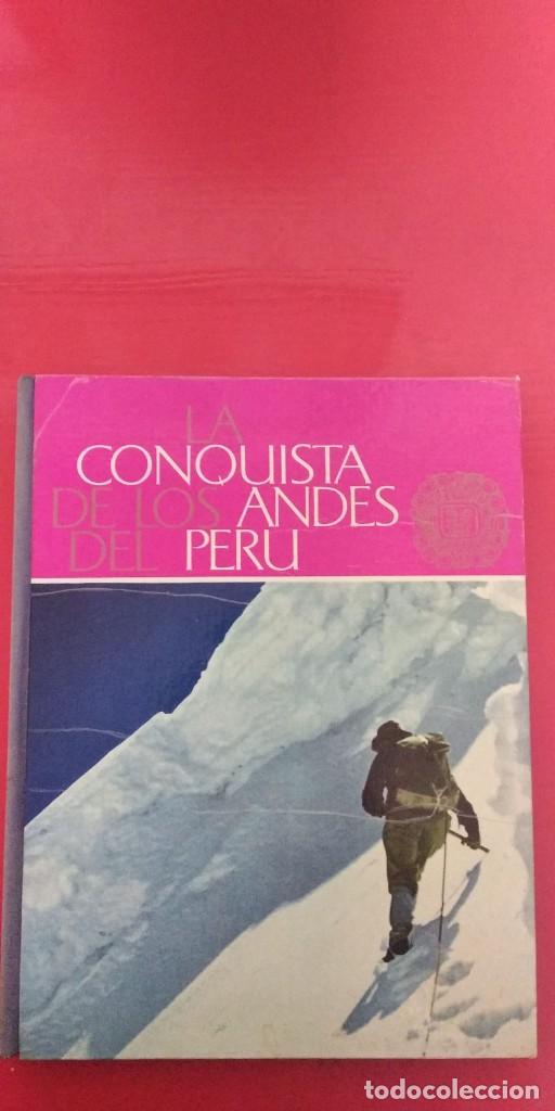 Colecionismo Caderneta: LA CONQUISTA DEL LOS ANDES DEL PERU - NESTLE, 1963 ALB&Uacute;M COMPLETO