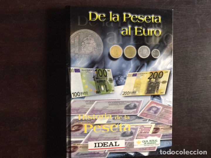Colecionismo Caderneta: De la peseta al euro. Billetes incluidos