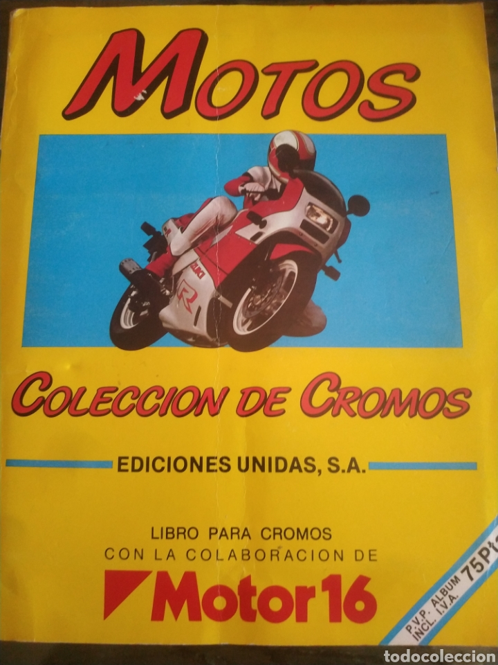 Coleccionismo &Aacute;lbum: MOTOS. MOTOR 16