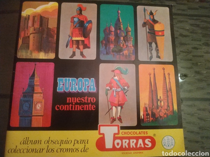 Collectable Albums: EUROPA NUESTRO CONTINENTE CHOCOLATES TORRAS