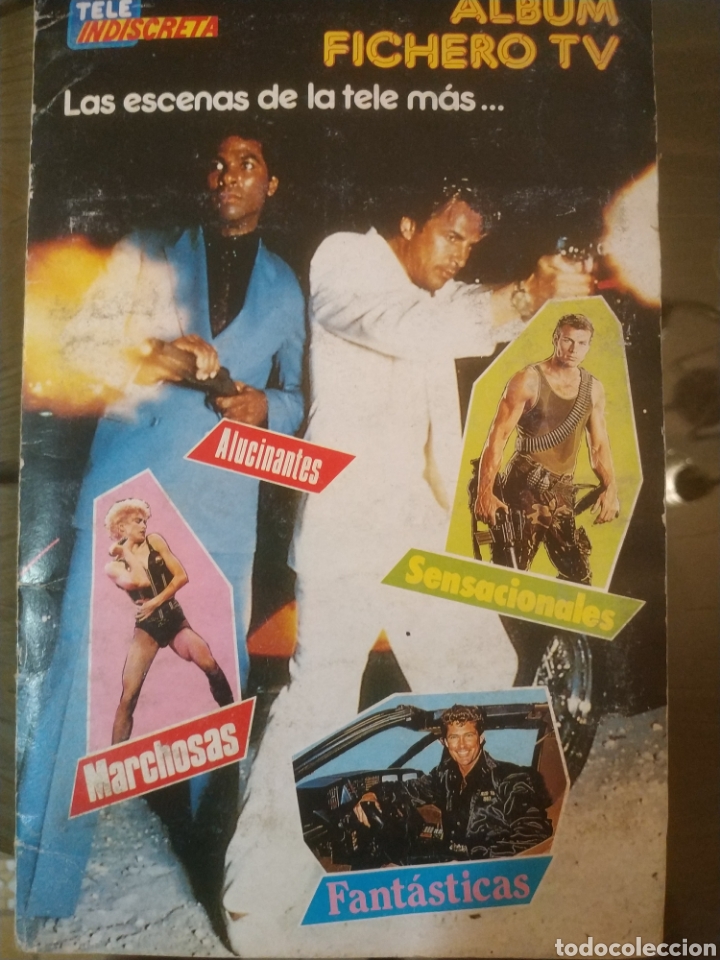 Sammeln Sammelalbum: ALBUM FICHERO TV . TELEINDISCRETA