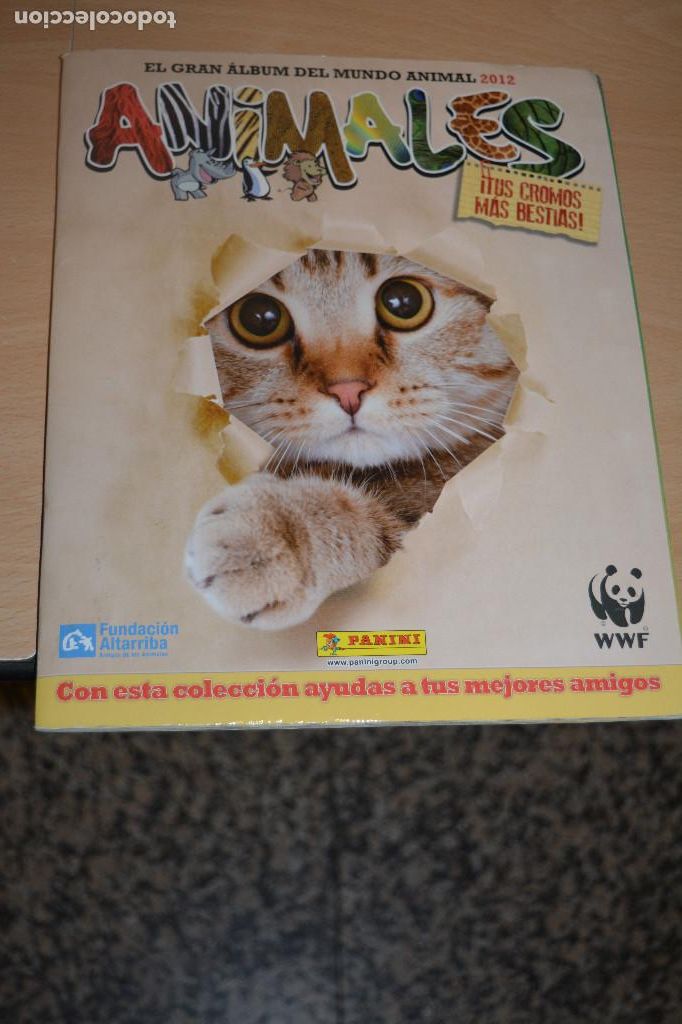 Sammeln Sammelalbum: EL GRAN ALBUM DEL MUNDO ANIMAL 2012.ALBUM COMPLETO