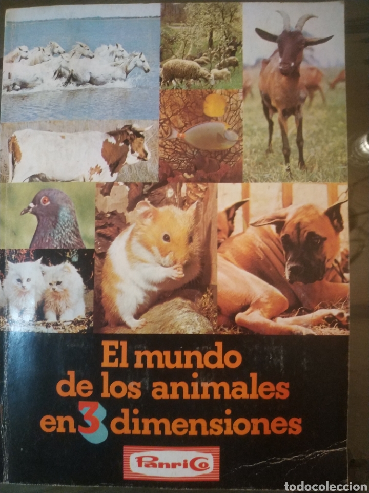 Sammeln Sammelalbum: EL MUNDO DE LOS ANIMALES EN 3 DIMENSIONES. PANRICO