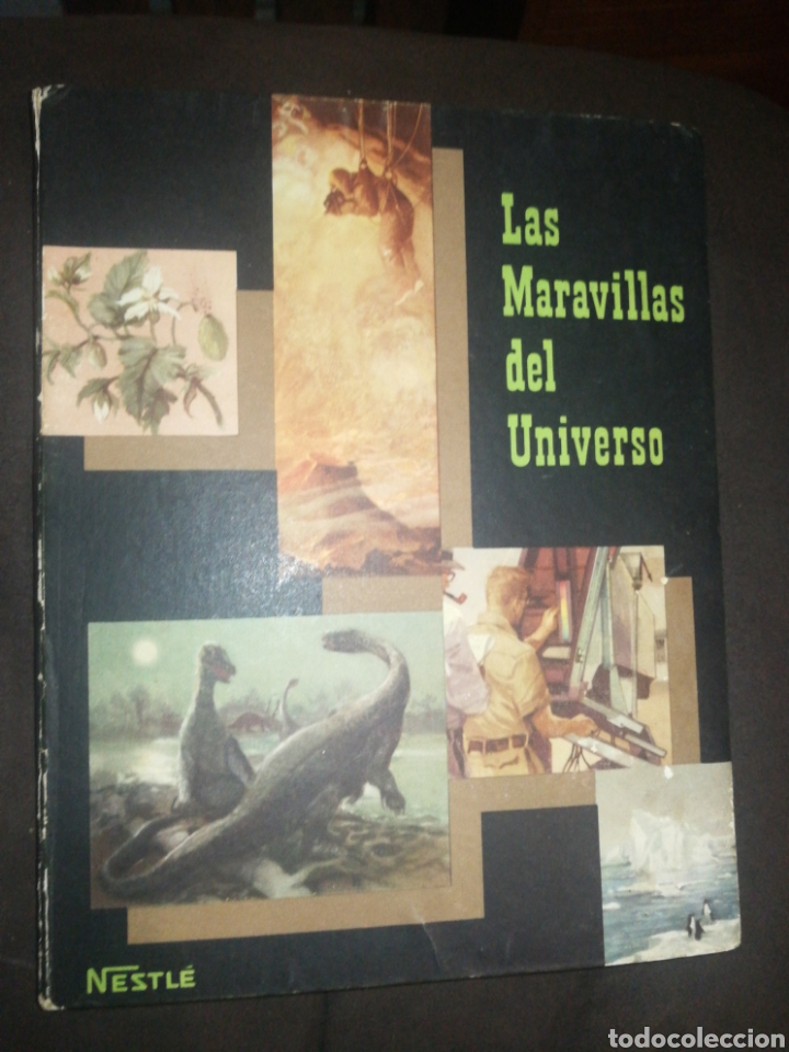 Coleccionismo &Aacute;lbum: &Aacute;LBUM NESTL&Eacute; 1957,LAS MARAVILLAS DEL UNIVERSO II, COMPLETO, CON N&deg; DEL &Aacute;LBUM Y CARTAS COMERCIALES.