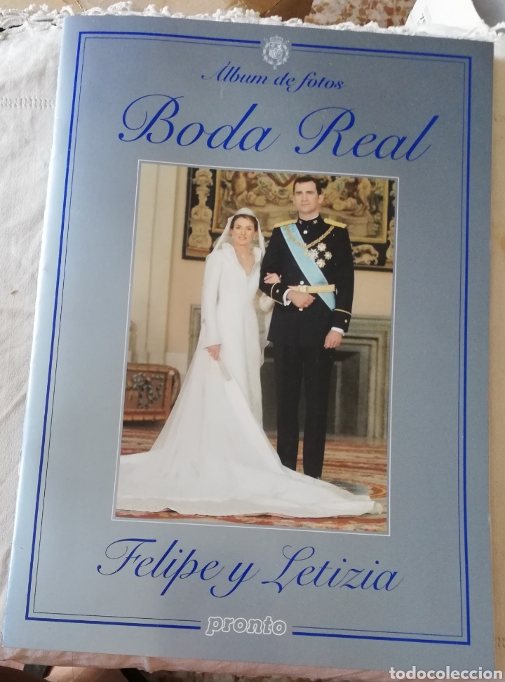 Coleccionismo &Aacute;lbum: Album de Fotos de Boda Real Felipe y Leticia