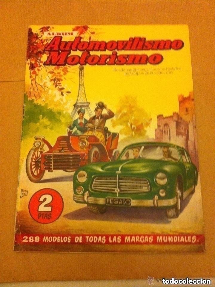 Colecionismo Caderneta: automovilismo- completo- muy buena conservaci&oacute;n