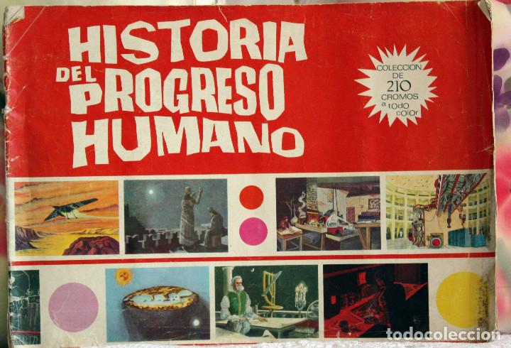 Coleccionismo &aacute;lbum: HISTORIA DEL PROGRESO HUMANO - COMPLETO - Foto 1