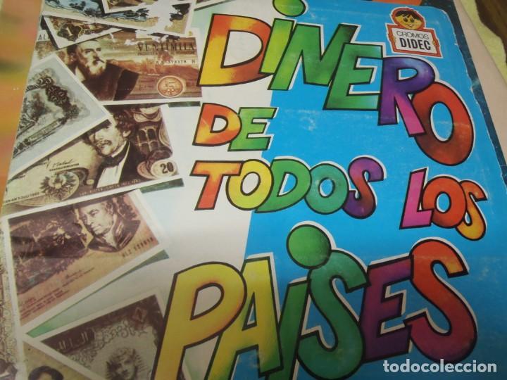 Colecionismo Caderneta: DINERO DE TODOS LOS PAISES - CROMOS DIDEC - COMPLETO