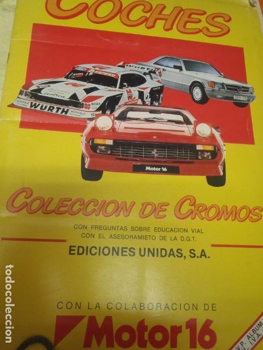Coleccionismo &aacute;lbum: COCHES - EDICIONES UNIDAS S.A. - COMPLETO - Foto 1