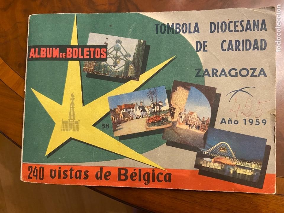 Collectionnisme Album: tombola 240 vistas de belgica buen estado