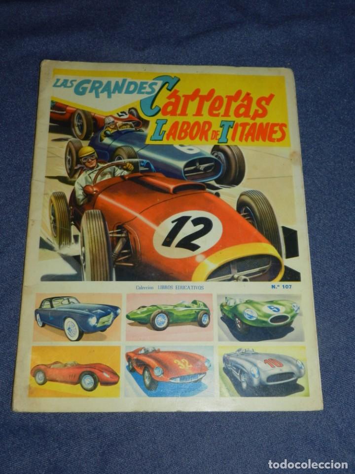 Collectable Albums: ALBUM LAS GRANDES CARRERAS LABOR DE TITANES, COMPLETO, EDT FHER 1959, VER FOTOGRAFIAS