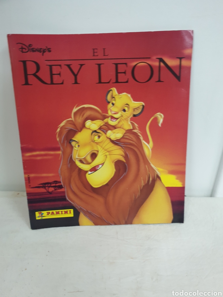 Coleccionismo &aacute;lbum: El rey Le&oacute;n de Panini - Foto 1