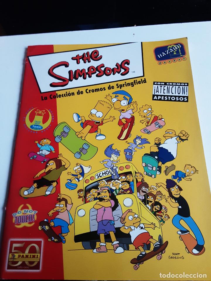 Coleccionismo &aacute;lbum: los simpsons completa - Foto 1