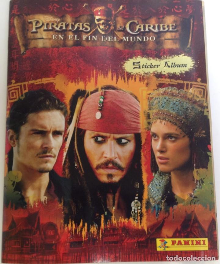 Collezionismo &Aacute;lbum: ALBUM DE CROMOS PIRATAS DEL CARIBE: EN EL FIN DEL MUNDO, INCLUYE POSTER - 2006 - COMPLETO **PANINI**