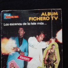 Coleccionismo Álbum: ALBUM FICHERO TV TELEINDISCRETA