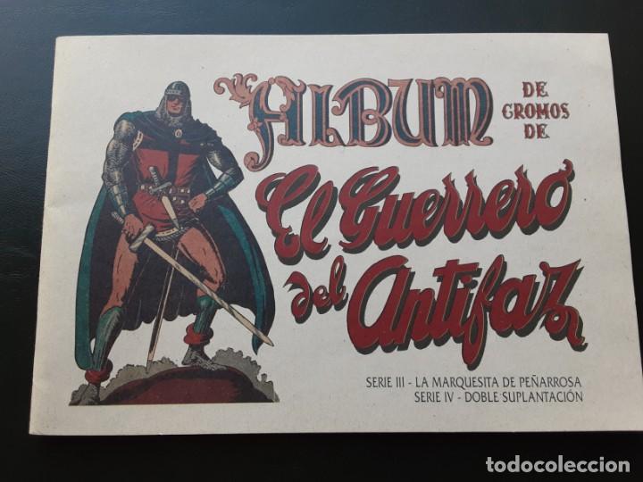 Collezionismo &Aacute;lbum: EL GUERRERO DEL ANTIFAZ, ALBUM FACSIMIL SERIES III Y IV, EDITORIAL VALENCIANA A&Ntilde;OS 80