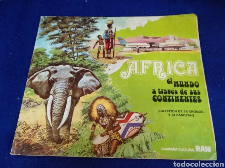 Collectionnisme Album: Album completo, &Aacute;frica el mundo a trav&eacute;s de sus continentes. Ram