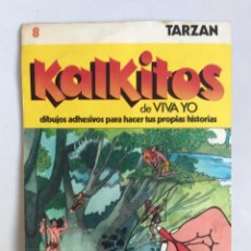Coleccionismo Álbum: ALBUM KALKITOS DE VIVA YO NUMERO 8: TARZAN. 1976. CALCOMANIAS. AÑOS 70.. Lote 221607661
