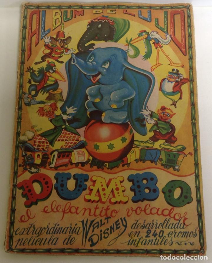 Collezionismo &Aacute;lbum: ALBUM DE LUJO DUMBO: EL ELEFANTE VOLADOR - 1944 - 240 CROMOS ***FHER *** COMPLETO - VER FOTOGRAF&Iacute;AS