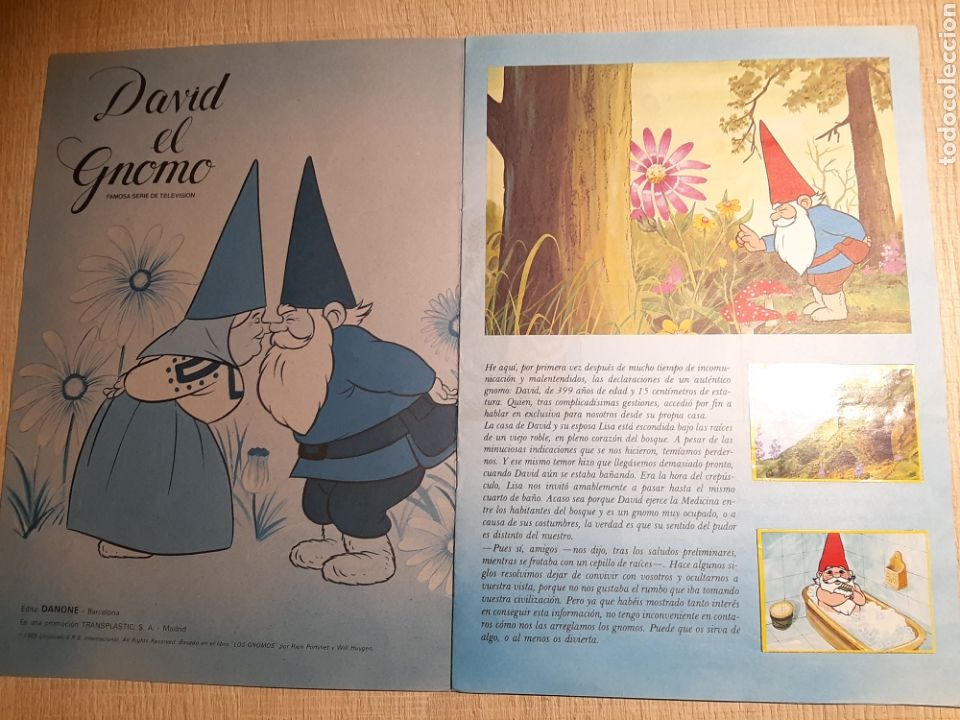 Coleccionismo &aacute;lbum: &Aacute;lbum David Gnomo, El libro de Lisa - Foto 3