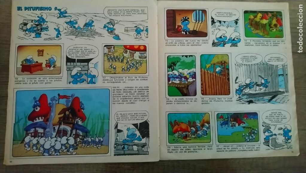 Coleccionismo &aacute;lbum: los pitufos, panini. - Foto 13