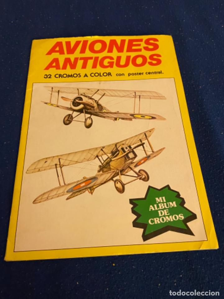 Colecionismo Caderneta: &Aacute;lbum CROMOS ANTIGUOS AVIONES NUEVA SITUACI&Oacute;N 32 Cromos 1979