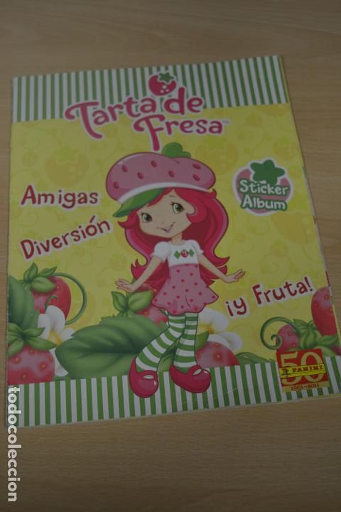 Collezionismo &Aacute;lbum: ALBUM COMPLETO DE TARTA DE FRESA.AMIGAS,DIVERSI&Oacute;N Y FRUTA