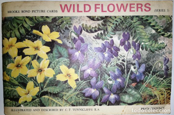 Collezionismo &Aacute;lbum: BROOK BOND PICTURE CARDS. WILD FLOWERS. SERIES 3.