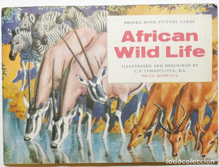 Collezionismo &Aacute;lbum: BROOK BOND PICTURE CARDS. AFRICAN WILD LIFE.
