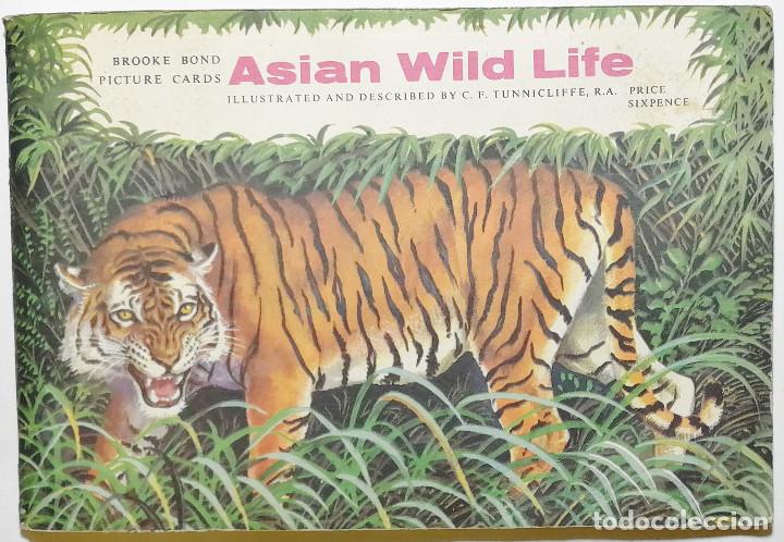 Collezionismo &Aacute;lbum: BROOK BOND PICTURE CARDS. ASIAN WILD LIFE.