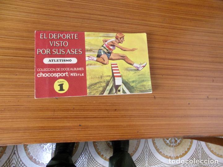 Collectable Albums: EL DEPORTE VISTO POR SUS ASES ATLETISMO ALBUN 1 EDITA NESTLE