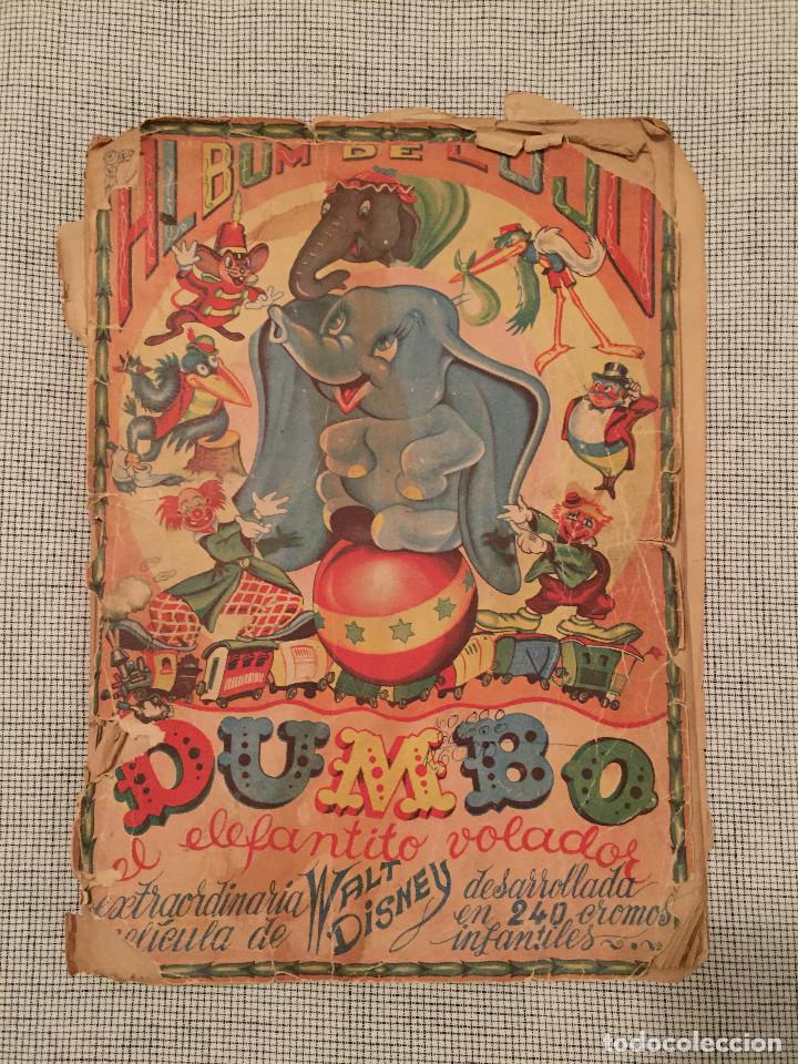 Collectable Albums: CON P&Oacute;STER, DUMBO EL ELEFANTITO VOLADOR &Aacute;LBUM DE LUJO COMPLETO 240 CROMOS. FHER A&Ntilde;OS 40. WALT DISNEY