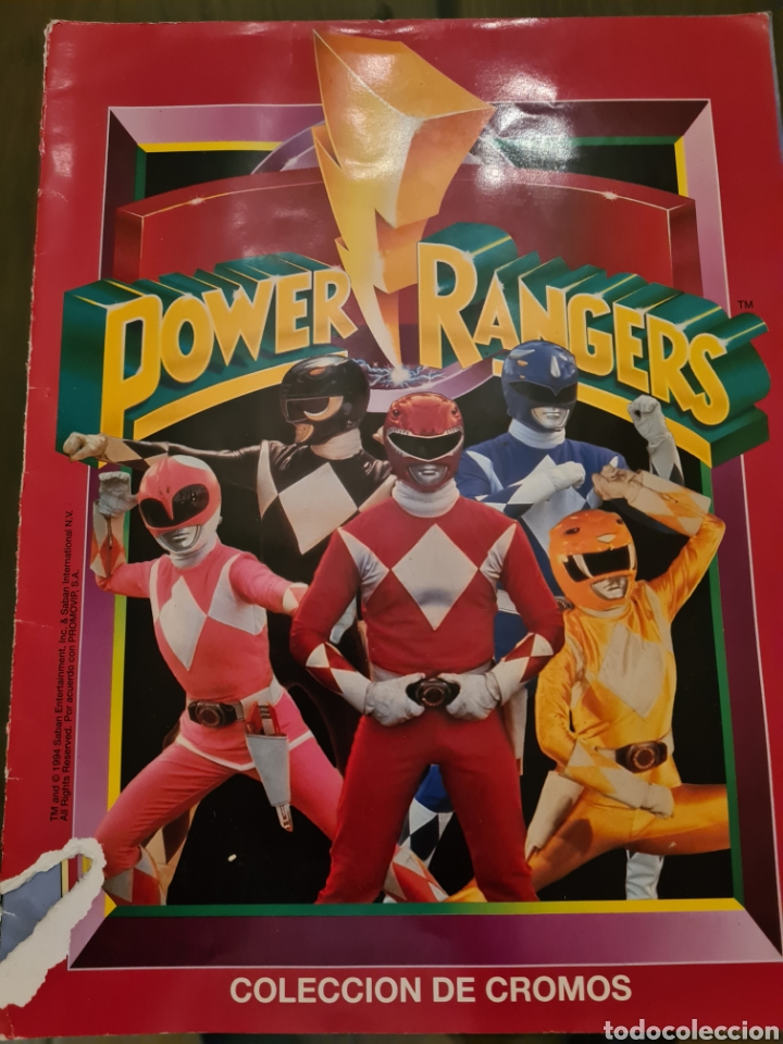 Sammeln Sammelalbum: POWER RANGERS
