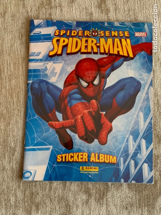 colección completa sin pegar spiderman sense pa - Buy Complete antique  sticker albums on todocoleccion