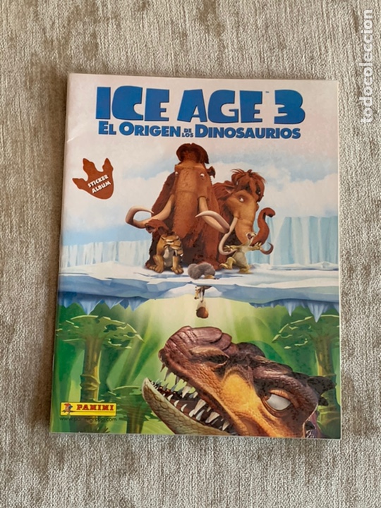 Sammeln Sammelalbum: COLECCI&Oacute;N COMPLETA PEGADA ICE AGE 3 PANINI.