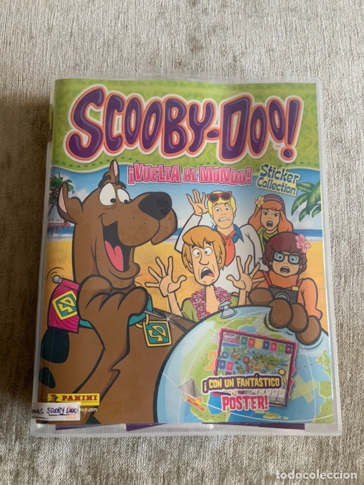 Sammeln Sammelalbum: COLECCI&Oacute;N COMPLETA SIN PEGAR SCOOBI DOO LA VUELTA AL MUNDO PANINI. CON ALBUM PLANCHA