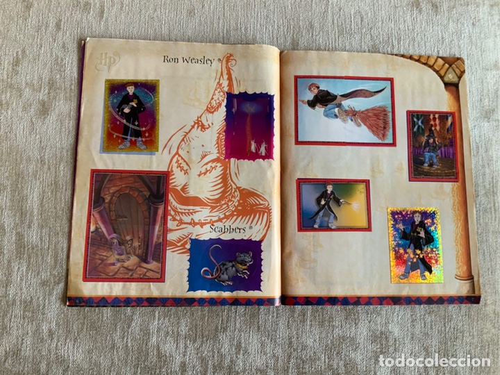 Coleccionismo &aacute;lbum: COLECCI&Oacute;N COMPLETA PEGADA HARRY POTTER PANINI - Foto 5
