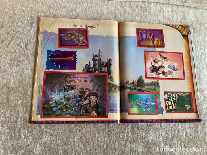 Coleccionismo &aacute;lbum: COLECCI&Oacute;N COMPLETA PEGADA HARRY POTTER PANINI - Foto 17