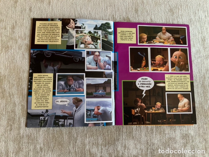 Coleccionismo &aacute;lbum: COLECCI&Oacute;N COMPLETA PEGADA LOS INCRE&Iacute;BLES PANINI - Foto 4